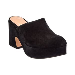 Gianvito Rossi Suede Mule, Black